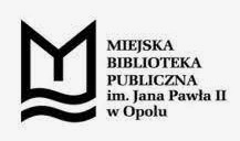 Logo Miejska Biblioteka Publiczna w Opolu im. Jana Pawła II
